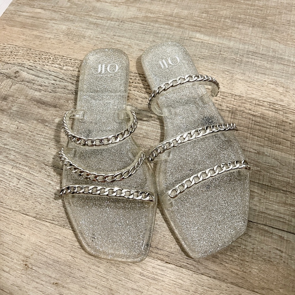 JLO Jennifer Lopez strappy sandals size 6
